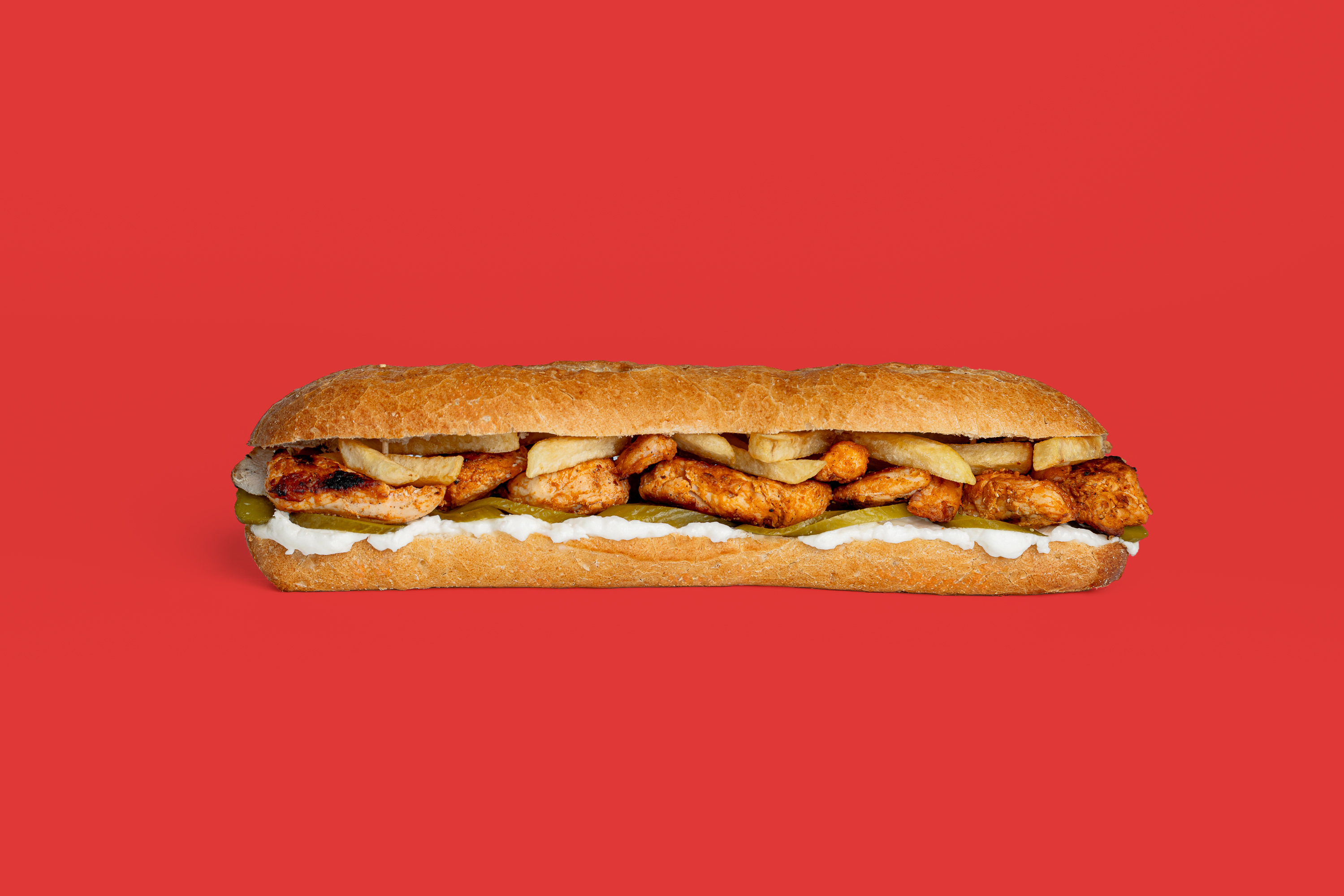 Grilled Taouk Sandwich