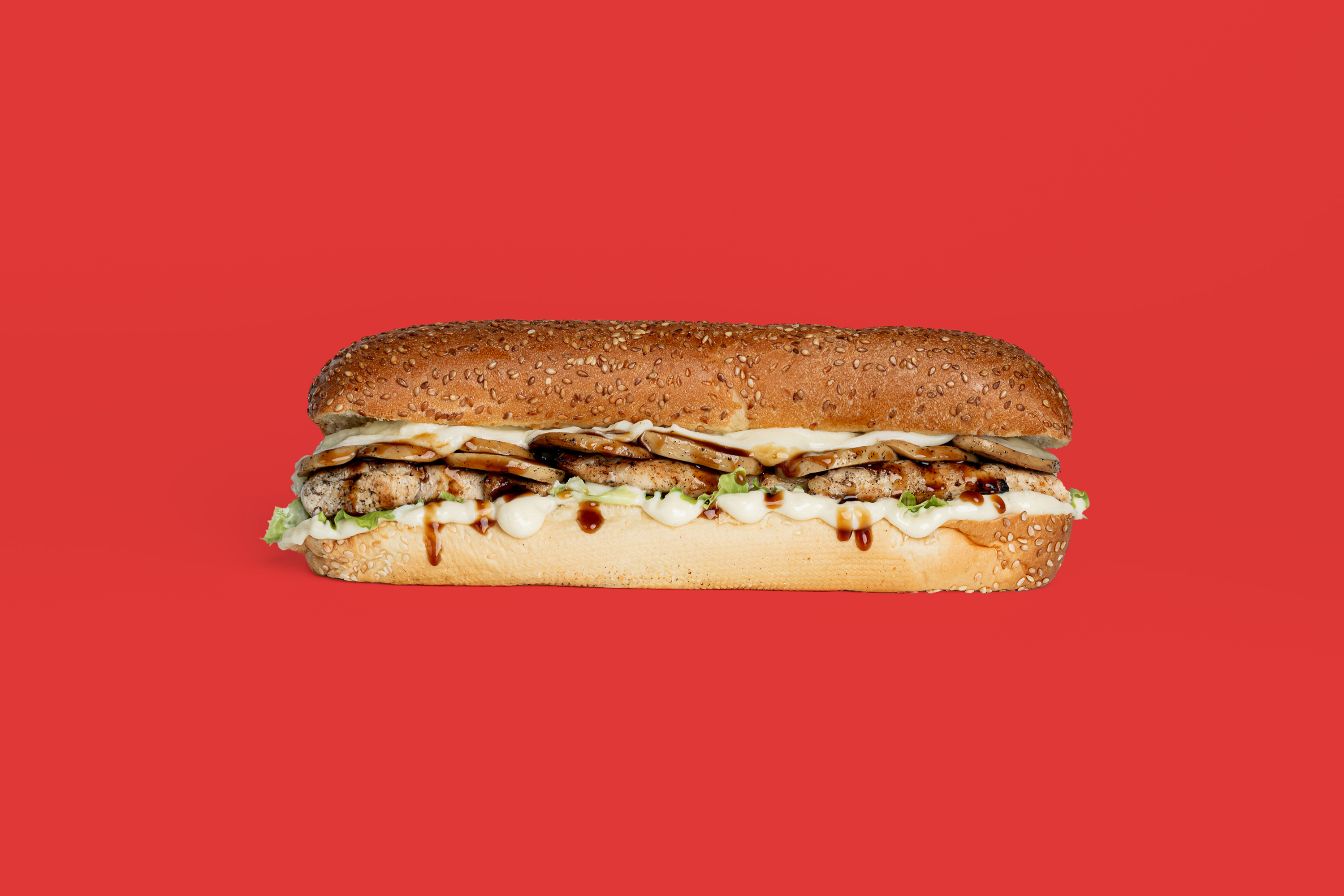 Grilled Teriyaki Chicken Sandwich