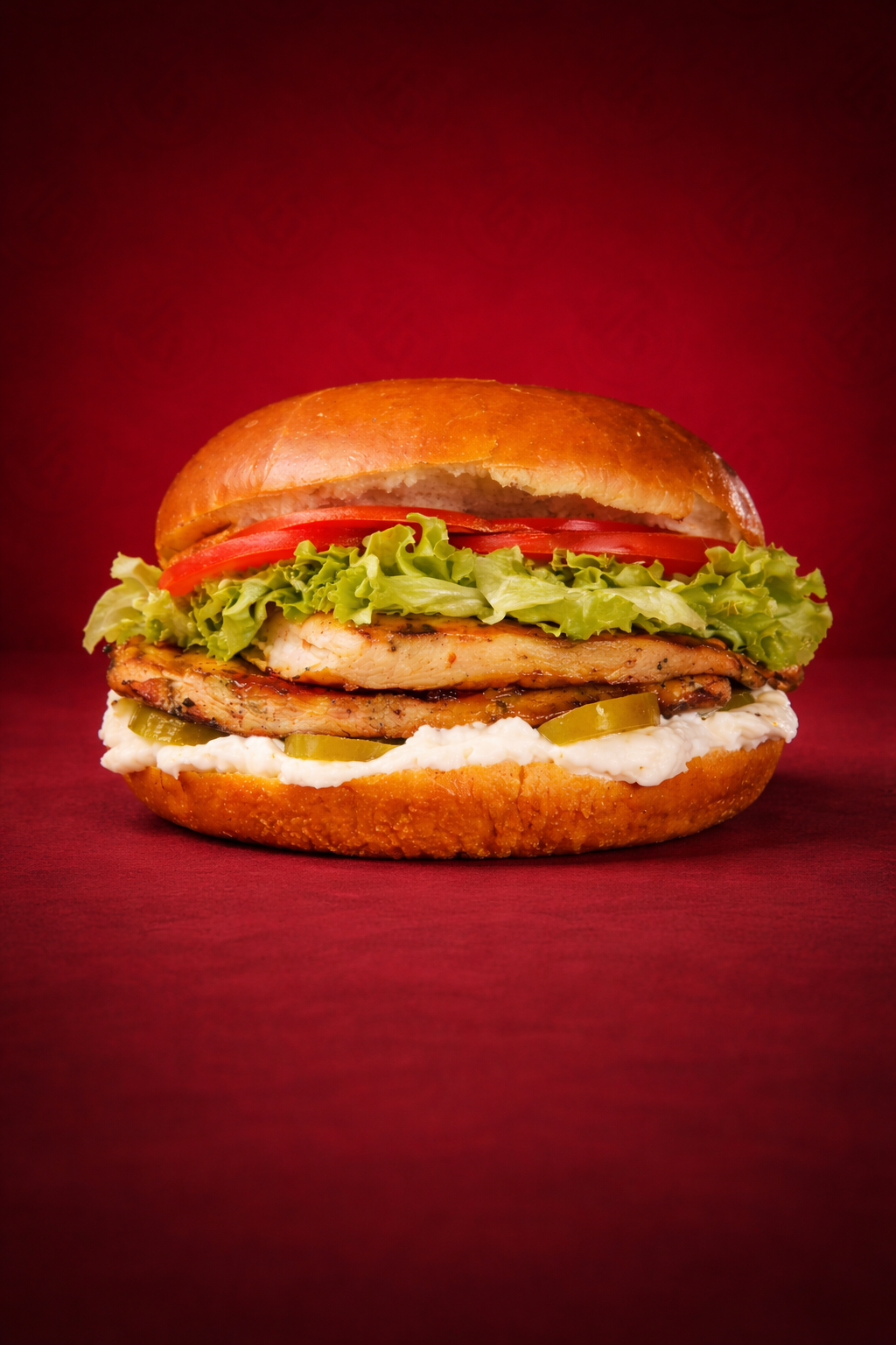 Grilled Chicken Breast Burger